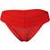 Calvin Klein Low Rise Bikini Briefs - Icon Logo Lace - Red