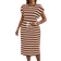 Shein Plus Size Knitted Striped Maxi Dress - Autumn/Winter