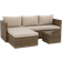 Sunfun Sofagruppe Larvik Natur Loungesett, 1 Bord inkl. 1 Soffor
