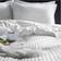 IKEA NATTJASMIN Bettwäsche-Set, 3-teilig Bettbezug Weiß (220x240cm)