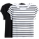 H&M Cotton Jersey Tops - Black/Striped (1229754004)