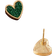 Shein pair Heart Shaped Stud Earrings Suitable For Daily Wear