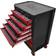 Meec Tools Verktygsvagn 259 Delar 76 x 101 x 46 cm