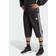 adidas Tiro 25 Essentials Woven 3/4 Hose - Schwarz/Weiß