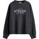 H&M Text-Motif Sweatshirt - Grey