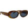 Jeepers Peepers - Chunky/Ovale Solbriller - Brun