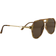 Jeepers Peepers Lyse Aviator Solbriller Med Skildpaddemønster - Brun