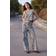 Only Onlhope HW Zebra Wide DNM SIK Dam Jeans - Light Grey Denim