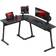 Huzaro 6.0 Balck RGB gaming-skrivebord