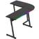 Huzaro 6.0 Balck RGB gaming-skrivebord