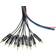 PRV Audio Snake 10RCA-30 Car 30 Ft Medusa Cable 10 RCA Channels + 3 Power 30ft
