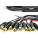 PRV Audio Snake 10RCA-30 Car 30 Ft Medusa Cable 10 RCA Channels + 3 Power 30ft