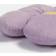 OHS Flower Shaped Scatter - Purple/Yellow Complete Decoration Pillows Purple, Yellow (40x40cm)