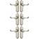 Designer Levers Scroll Door Handle Satin 3 93x42mm