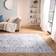 OHS Vintage Living Room Bedroom Decor 120 cm x 170 cm Blue 120x170cm