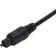 Onn . 6 Toslink Sound Bar Cable Black 6ft