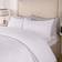 OHS Piped Edge Duvet Cover White, Black (198x198cm)