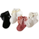Shein pairs Girls Bow Striped Princess Style Solid Color Baby Socks For Daily Wear