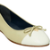 Tory Burch Cap-Toe Ballet - Olive Sprig