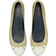 Tory Burch Cap-Toe Ballet - Olive Sprig