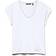 Vero Moda Relaxed Oversized V Neck T-Shirt - White