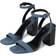 Michael Kors Merriam Denim Block Heel Sandal - Blue