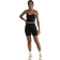 aim'n Ribbed Performance Midi Biker Shorts - Svart