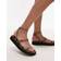 Topshop Jake Buckle Sandals In Snake Print - Multi