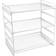 Mainstays 3-tier adjustable storage Shelving System 15.8x15.6"