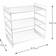 Mainstays 3-tier adjustable storage Shelving System 15.8x15.6"