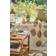 Ib Laursen Virkad Pläd Creme/Grön Filt Grön, Beige (170x130cm)