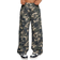 Shein Girls YK Casual Distressed Camouflage Denim Jeans