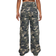 Shein Girls YK Casual Distressed Camouflage Denim Jeans