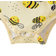 Shein Baby Girls Simple Bee Printed Sleeveless Romper For Daily Wear