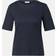 Cecil Basic Rippstruktur T-Shirt - Blau