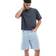 Only & Sons Mid Waist Loose Fit Shorts Light Blue Wash