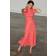 Never Fully Dressed Remi Floral Dress - Red/Pink