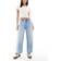 Pull&Bear Jeans I Kort Design Medelhög Midja - Ljusblå