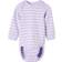 Polarn O. Pyret Striped Babygrow - Purple