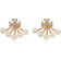 Tory Burch Kira Pearl FrontBack Earring Gold/Pearl/Crystal (OS)