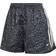 adidas Originals Satin Shorts - Black Leopard Print