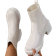 Shein Women Fashion Simple Knit Platform Sock Boots Beige Summer Holiday Back To School Casual Outdoor Thick Sole Elastic Motorcycle Boots