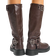 Shein Women Fashion Boots Match Sweater Women Fashion Casual Side Zipper Buckle Biker Boots Brown Chunky Heel Western Style Rubber Shoes Knee High Boots Mi