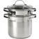 Denmark Stainless Steel 3 Piece 6 Quart Multi-Cooker with lid 1.5 gal