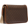 Michael Kors Bradshaw Medium Signature Logo Messenger Bag - Brown