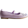 H&M Girls Purple Glittery ballet pumps