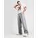Jordan Oversized Open Hem Joggers - Grey