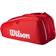 Wilson Tour Super Racket Bag 9 Pack Red
