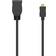 Hama Essential Line HDMI-HDMI Micro M-F 0.1m