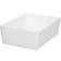 IKEA Kuggis Låda Vit 18 x 26 x 8 cm Förvaringslåda